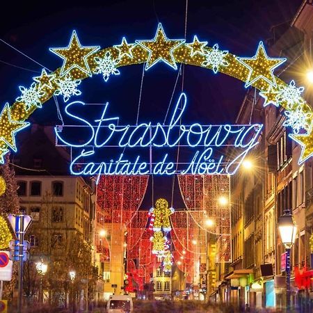 Le Carre Strasbourgeois - Logement Entier Au Centre Du Neudorf F1 מראה חיצוני תמונה