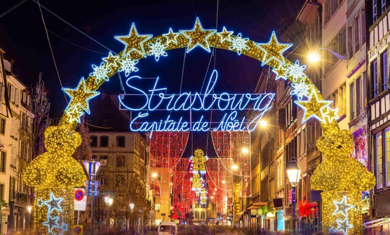 Le Carre Strasbourgeois - Logement Entier Au Centre Du Neudorf F1 מראה חיצוני תמונה